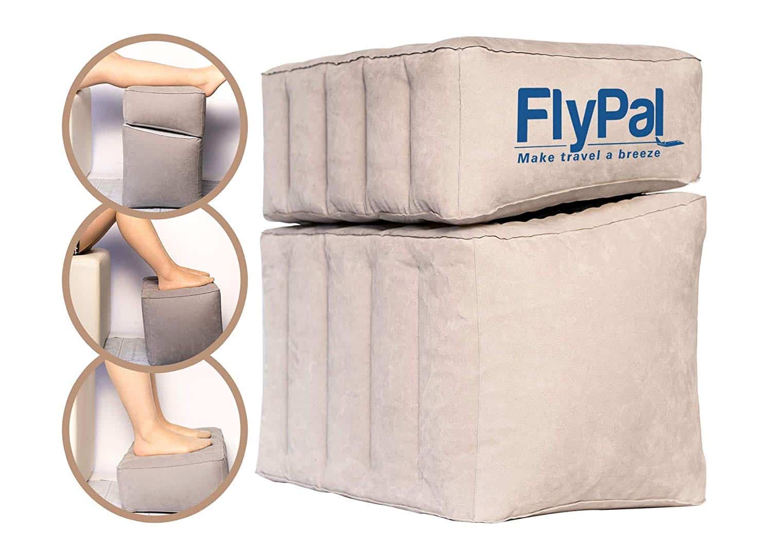 thumbnail image 2 of Inflatable Flocking Stool - Portable PVC Ottoman & Foot Rest For Camping, Home, Or Outdoor Use - Lightweight & Compact 2 of 14