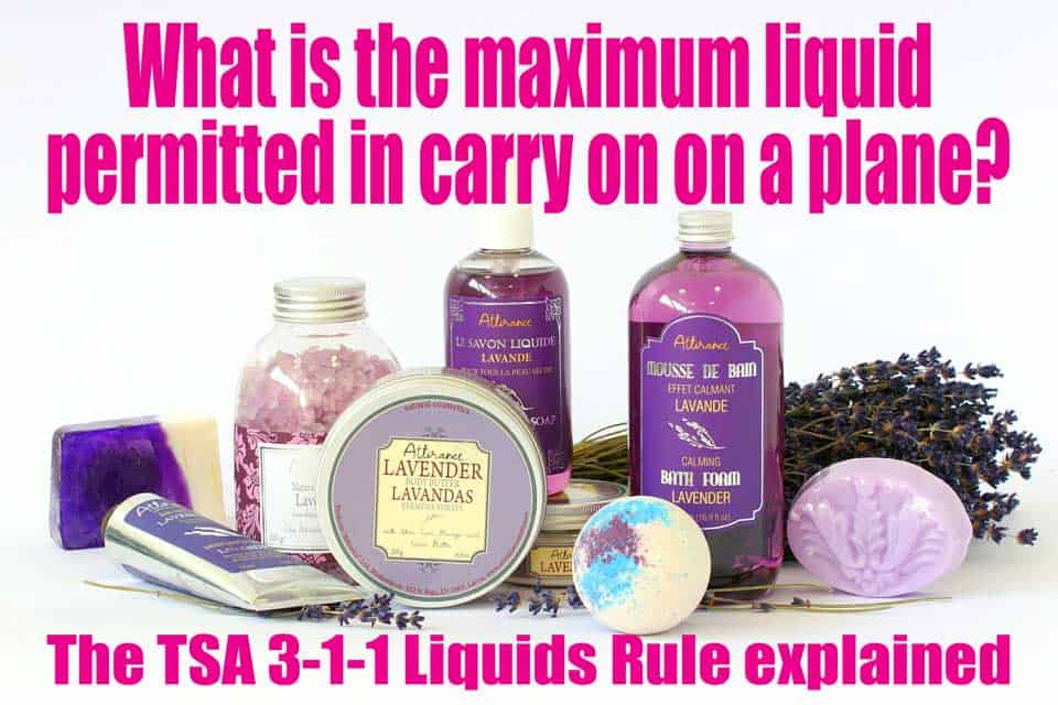 liquids allowed in carry on