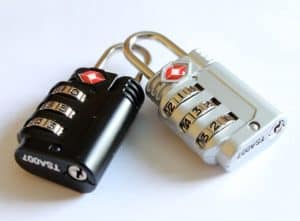 Should I lock my luggage when flying internationally? TSA approved locks 2 Should I lock my luggage when flying internationally? TSA approved luggage locks.
