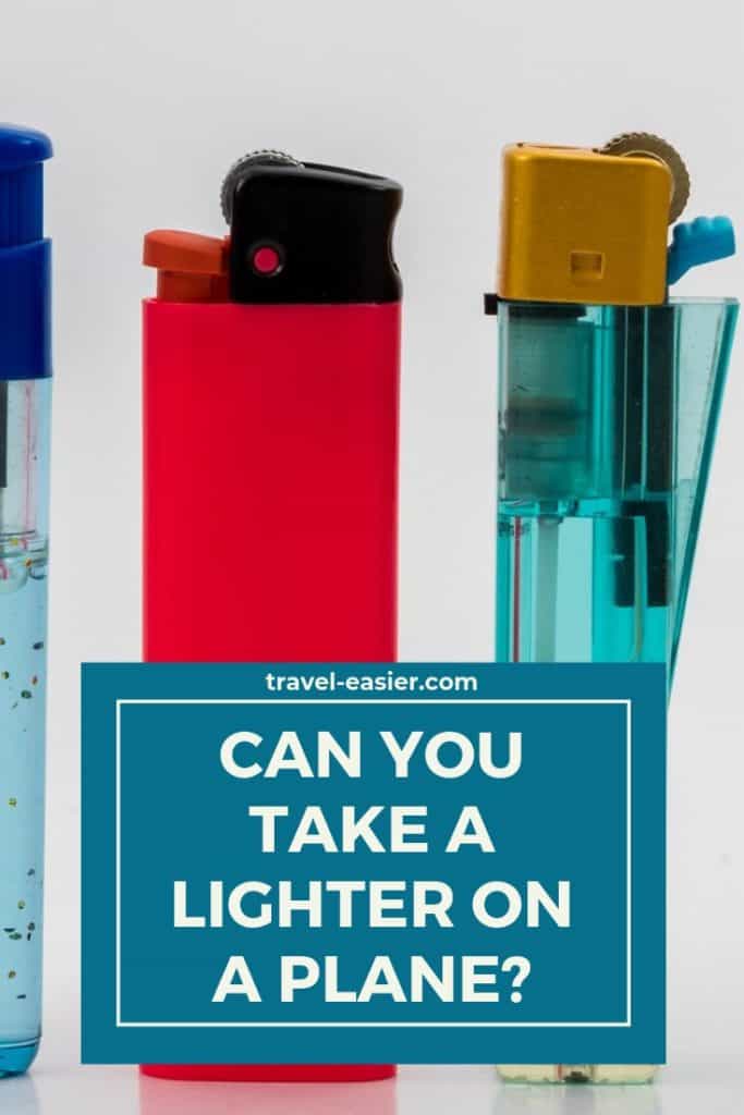 Can You Bring A Lighter On A Plane Airport Security