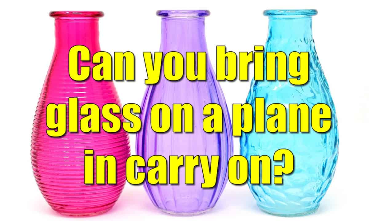 Can You Bring Glass on a Plane? TSA and Airline Glass Rules