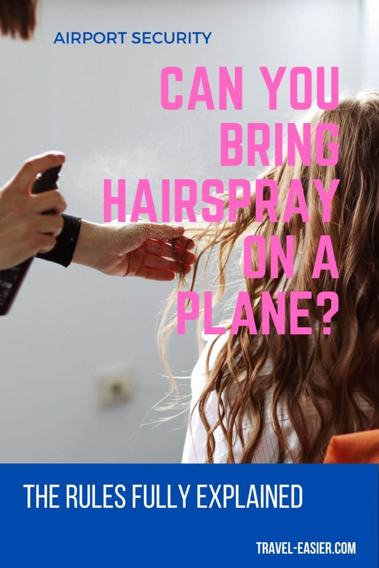 Can You Bring Hairspray on a Plane In 2023? The TSA Rules