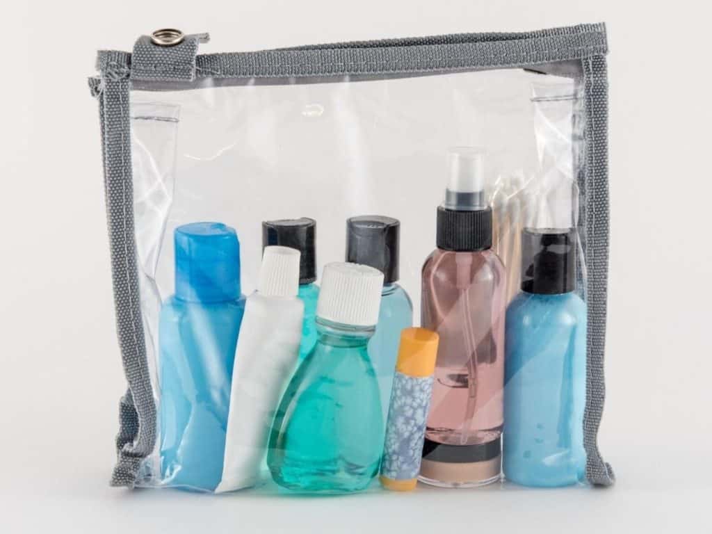 what should you put in a quart size bag for liquids