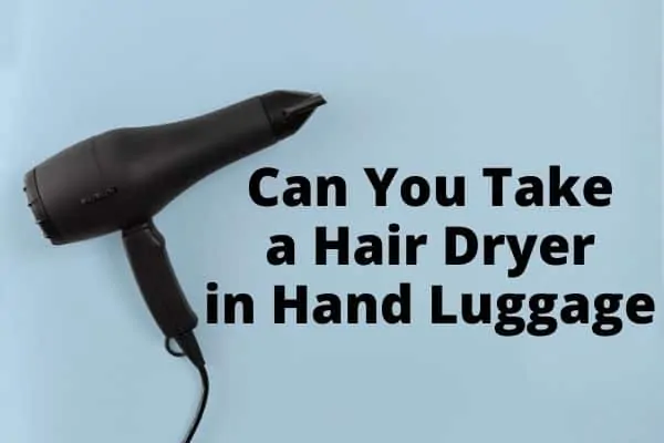 Can You Take a Hair Dryer on a Plane?