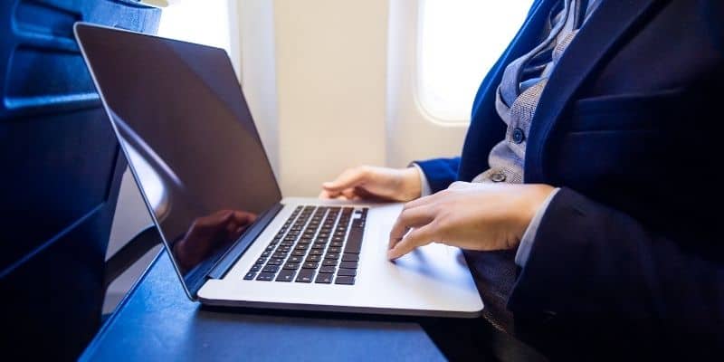 Can I Use a Laptop on a Plane?