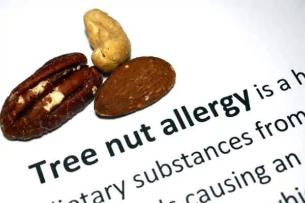Passengers with nut allergies