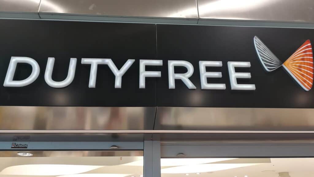 Can you take duty-free cologne on board in your carry on