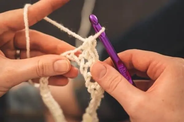 Can you crochet during the flight?