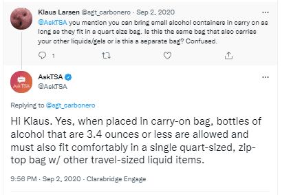 Can you bring shooters on a plane in your carry on bag