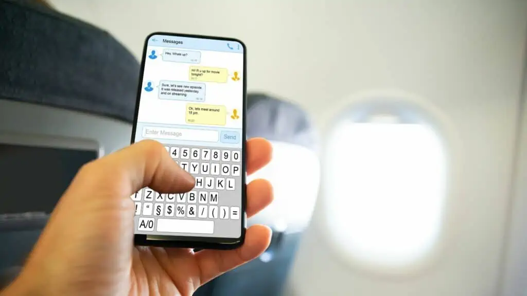 Can You Text on a Plane