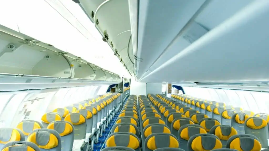 How many economy seats on a plane