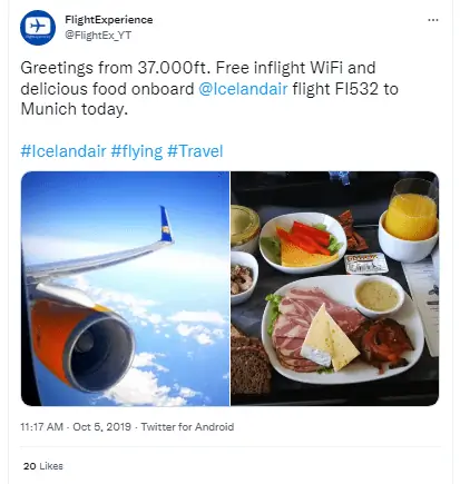 Does Icelandair have free Wi-Fi