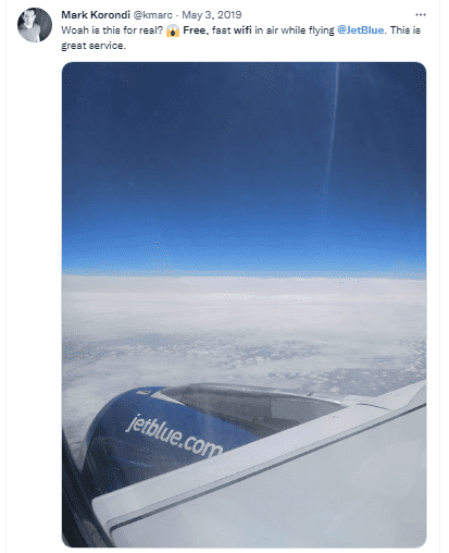 How much does JetBlue wifi cost