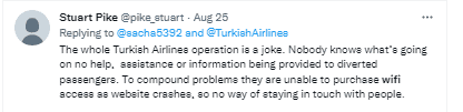 Is Turkish Airlines wifi good