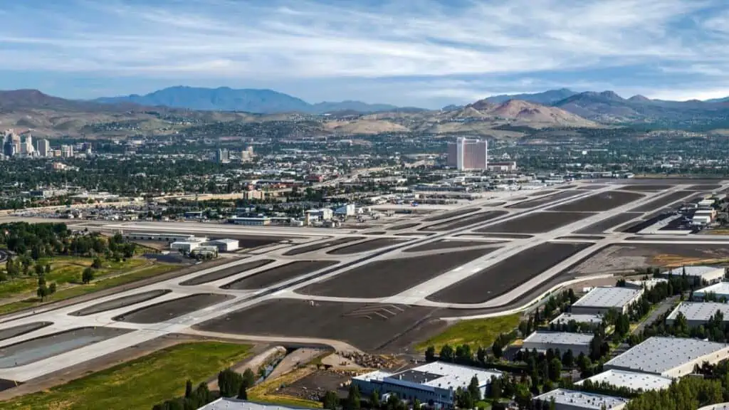 Reno-Tahoe Airport is the closest airport to lake tahoe