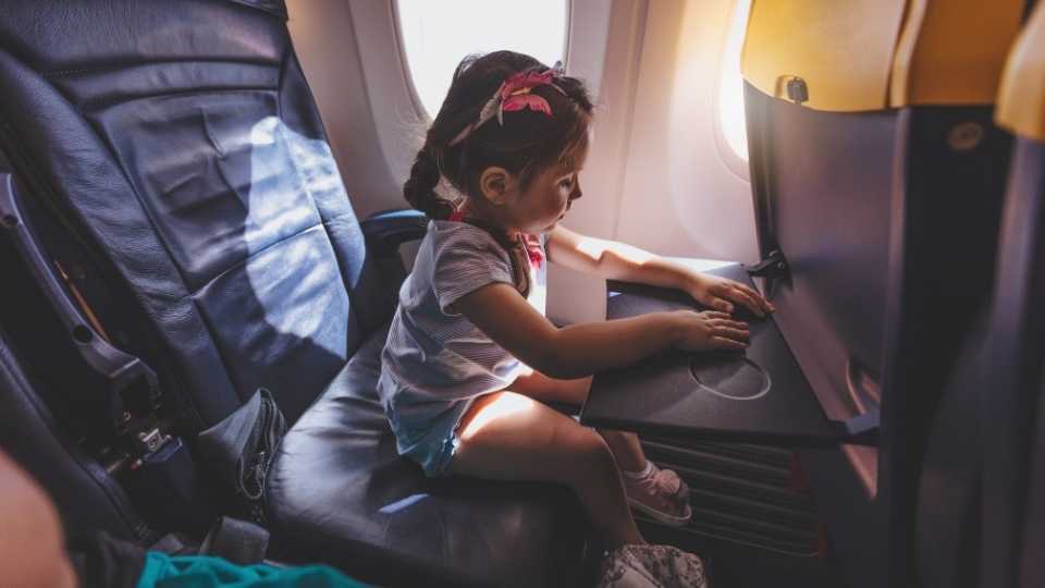 Flying with a 2 year old on a plane