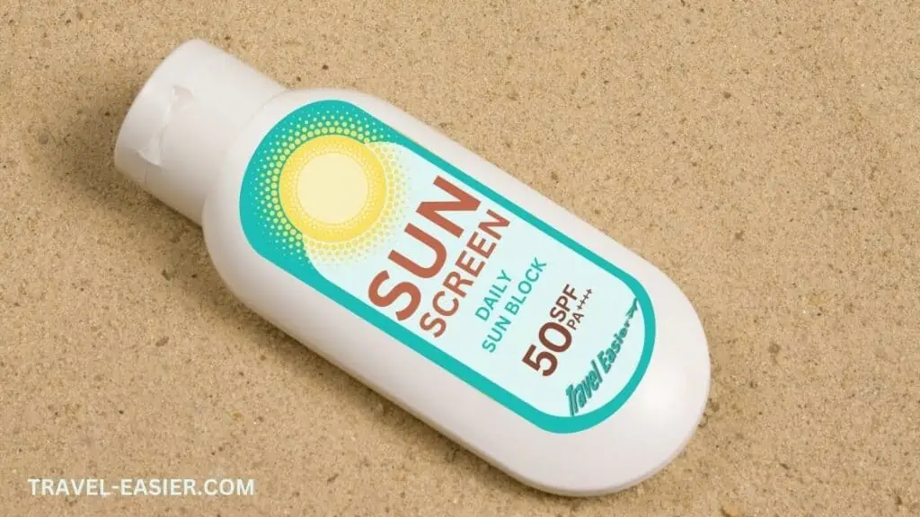 Sunscreen_ski trip pack list