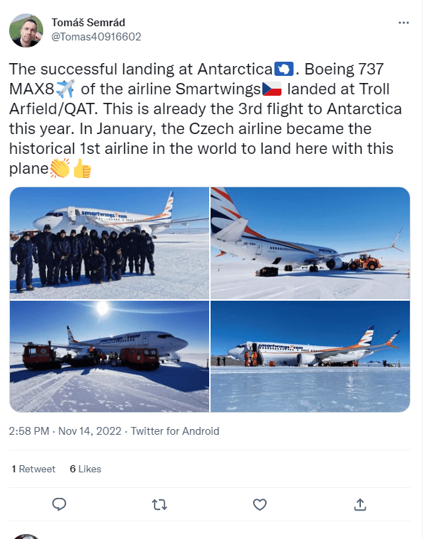 flight to Antarctica prices