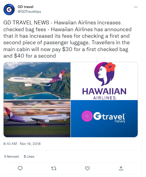 how heavy can a checked bag be Hawaiian Airlines