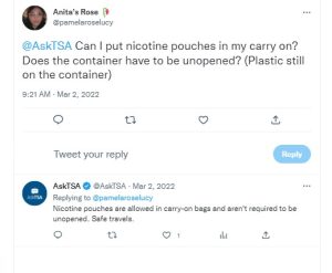 Can You Bring Zyn on a Plane? Nicotine Pouches Rules