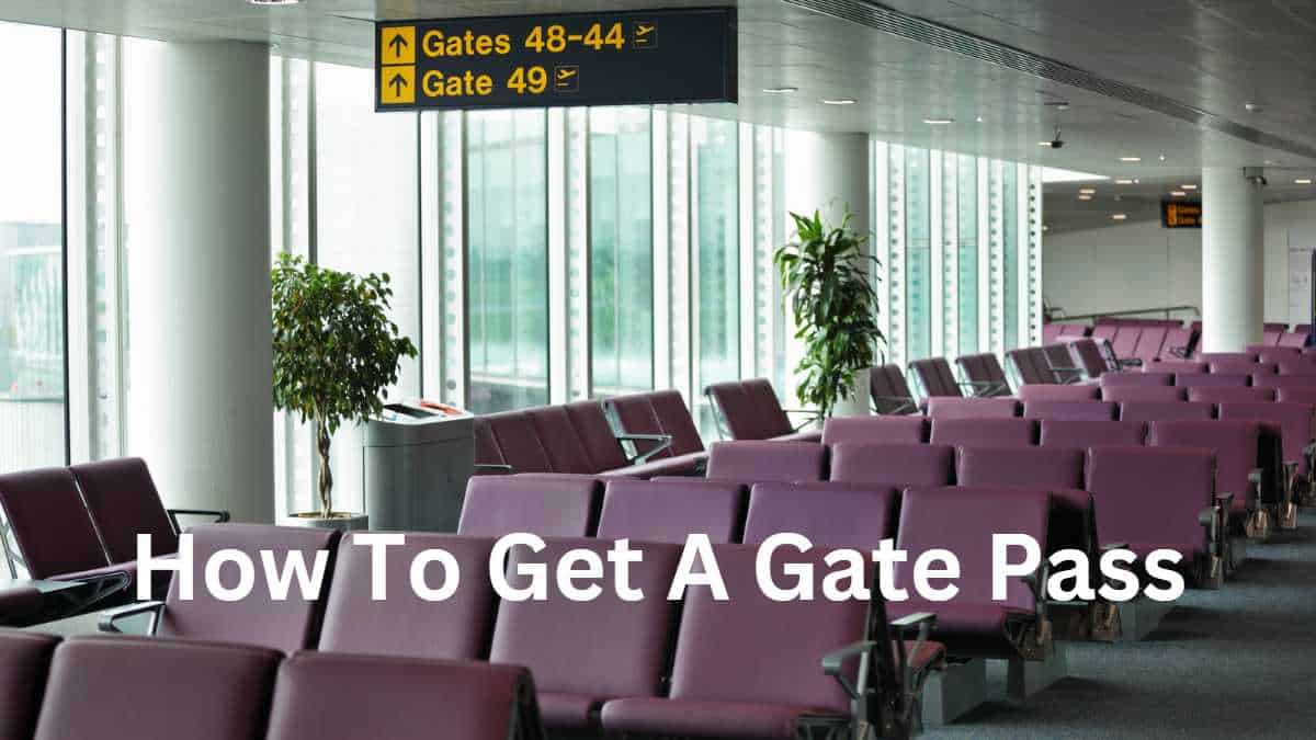 Airport Gate Pass: Who Can Obtain One and How to Get One?