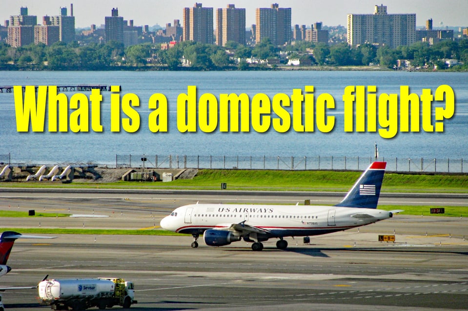 domestic flight meaning