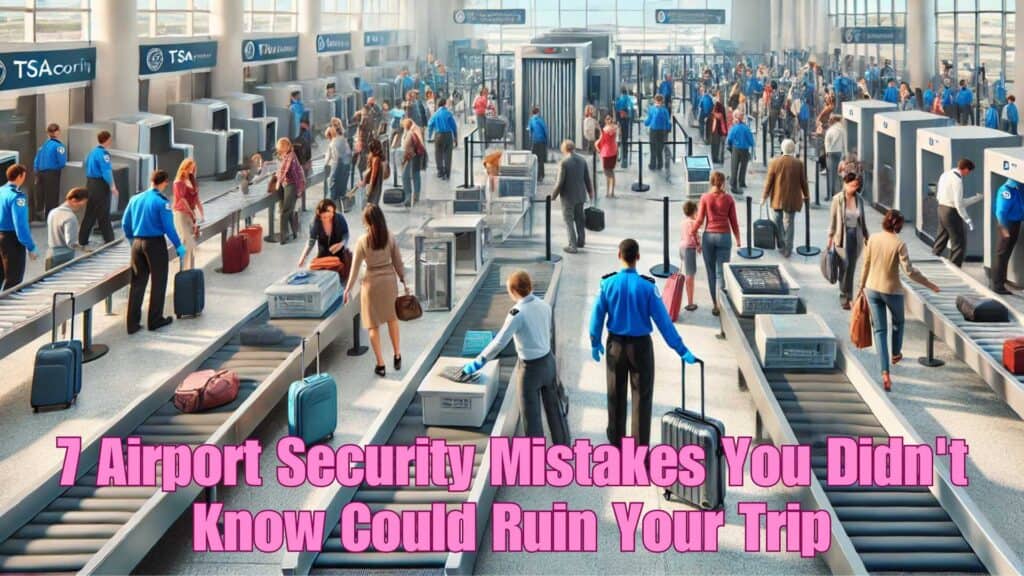 7 Airport Security Mistakes You Didn't Know Could Ruin Your Trip 1 7 Airport Security Mistakes You Didn't Know Could Ruin Your Trip