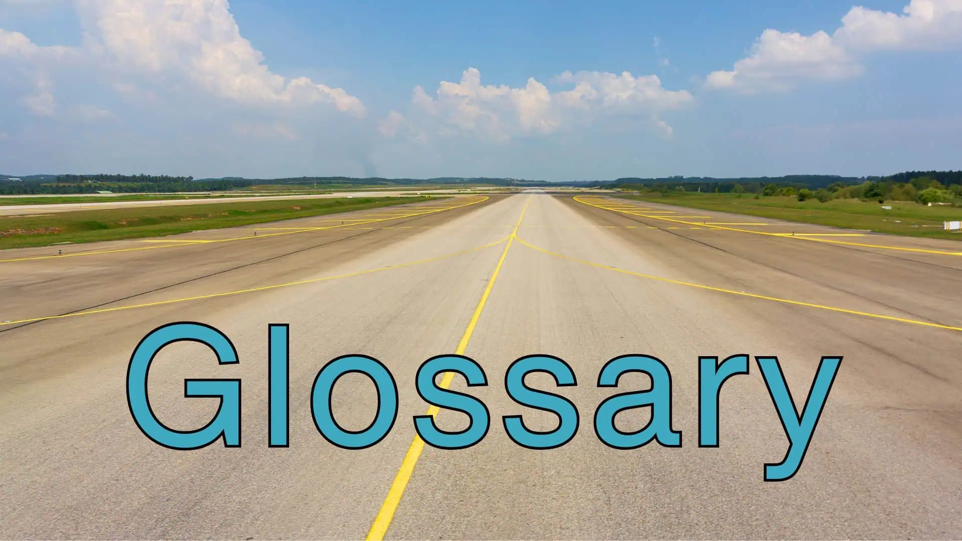 Glossary of Air Travel Terms