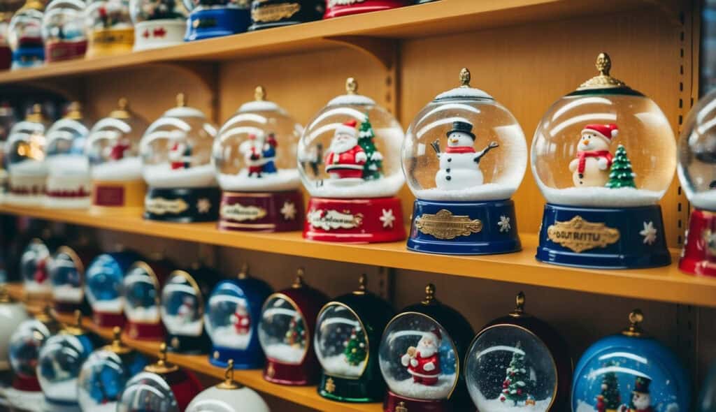 Can You Carry Snow Globes as Souvenirs? TSA Rules Explained 1 Snow globes on a shelf