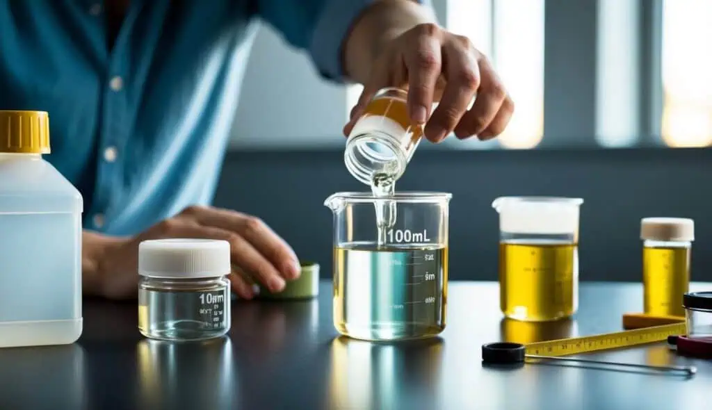 liquids being measured